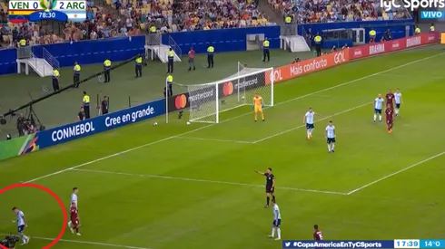 Esto es Argentina: De Paul fue a trabar con todo, robó la pelota y lo festejó como un gol