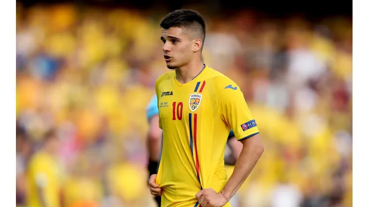 Ianis Hagi en la Eurocopa Sub 21.