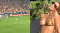 A pesar de la eliminación, ¡Shannon de Lima festejó el penal de James Rodríguez!