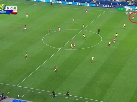 Todo Chile festejó el gol de Aránguiz pero el VAR lo anuló por posición adelantada