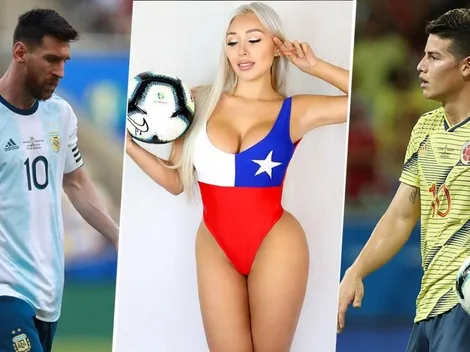 Generó mucho enojo: Daniella Chávez festejó la victoria de Chile y se burló de Argentina y Colombia