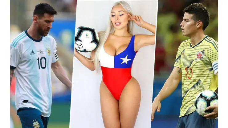 Generó mucho enojo: Daniella Chávez festejó la victoria de Chile y se burló de Argentina y Colombia