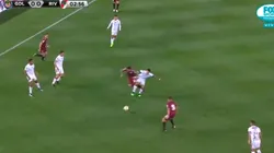 Alarma en River: a Enzo Pérez le fueron muy fuerte en la primera y salió reemplazado