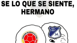 Los memes más crueles: ¡comparar a la Selección con Millonarios!