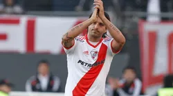Alejandro Domínguez en el ascenso de River.
