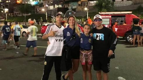 Hoy juega Argentina y Pablo Lescano suena bien fuerte en las playas de Brasil