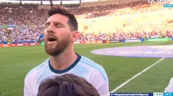 Video: Messi cantó el himno argentino por primera vez en su vida