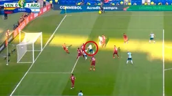 Un enfermo: el golazo de taco de Lautaro Martínez ante Venezuela para el 1-0