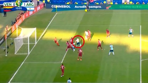 Un enfermo: el golazo de taco de Lautaro Martínez ante Venezuela para el 1-0