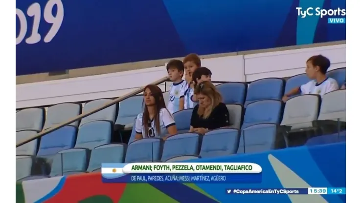 Los familiares de Lionel Messi.