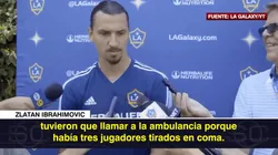 Las desopilantes declaraciones de Ibrahimović hablando de un supuesto enojo con sus compañeros