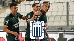 Alianza Lima jugando en la Liga 1 de Perú.