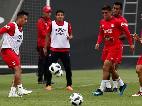 ¿Mal ambiente en la Bicolor? Aldo Corzo se puso la 10 y fue el DJ durante una sesión relajante