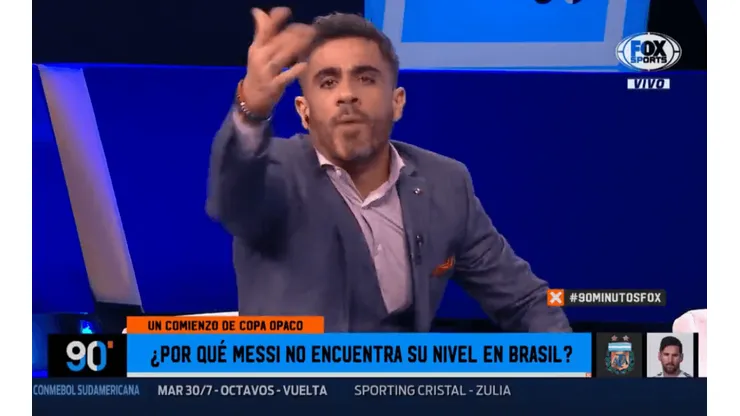Completamente sacado, el Negro Bulos explotó y tiró: "¡Soy la voz del hincha!"