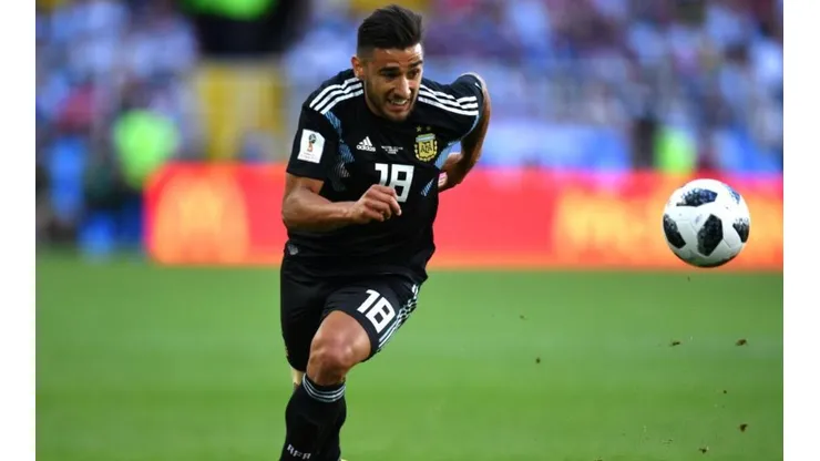 Salvio en el Mundial de Rusia 2018.