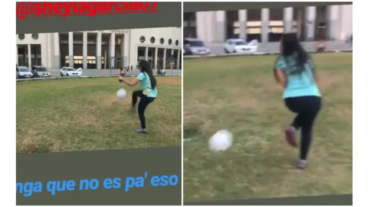 Captura de pantalla de la historia en Instagram.