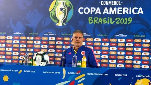 Carlos Queiroz, DT de la Selección Colombia.