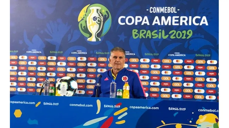 Carlos Queiroz, DT de la Selección Colombia.