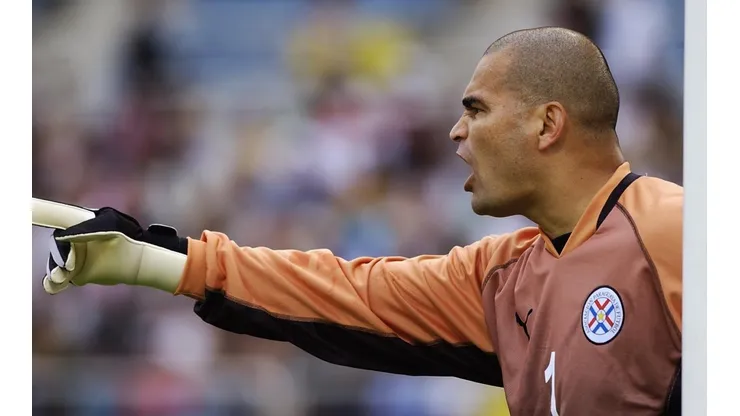 José Luis Chilavert en actividad.