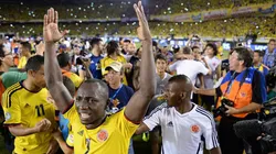 Así festejó Colombia la clasificación al Mundial de Brasil 2014.