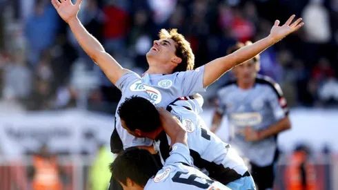 Farré festejando aquel recordado tanto.