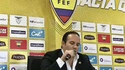 Francisco Egas: "Si fuera por mí cambiaría el 70 por ciento de la Selección mayor"