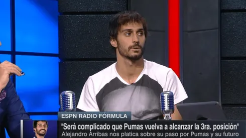 ¿No le tenía fe a su ex-equipo? Arribas puso a Pumas por debajo de Tigres
