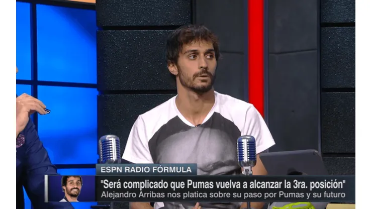 ¿No le tenía fe a su ex-equipo? Arribas puso a Pumas por debajo de Tigres