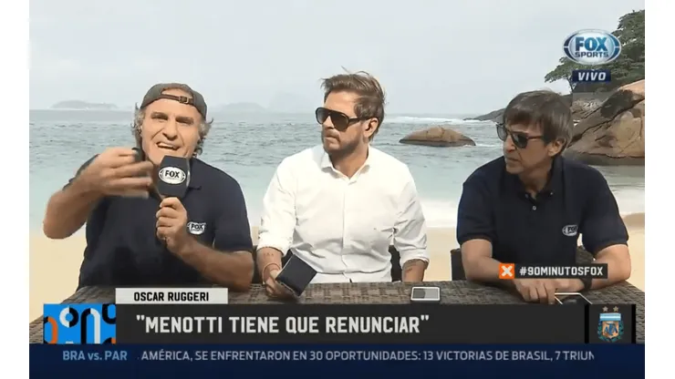 Guerra de Ruggeri vs. Menotti: "Dejá de versear, sos un vago, siempre te cagaste cara a cara"
