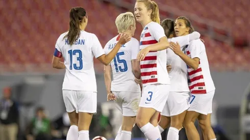 Estados Unidos vs. Francia por la Copa Mundial Femenina.