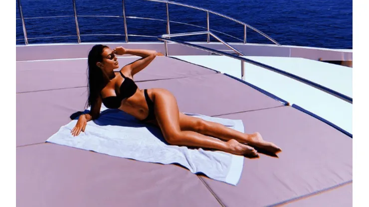 Calor: en moto de agua y con un pequeño bikini, Georgina Rodríguez subió la mejor foto de sus vacaciones