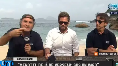 Ruggeri se sacó con Menotti.