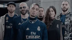 Real Madrid presentó su nueva indumentaria con la colaboración de Denom y un himno trap