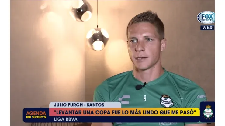 Furch recordó con nostalgia el título con el Santos Laguna: "Fue lo más lindo que me pasó en la vida"