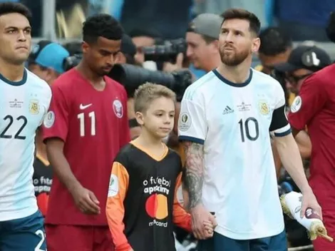 Lo contó él: Messi lo vio, lo saludó y él se lo dijo todo en la cara