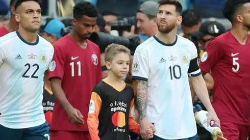 Lo contó él: Messi lo vio, lo saludó y él se lo dijo todo en la cara