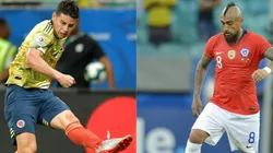Vidal confirmó si hay o no apuesta con James para el partido Colombia-Chile
