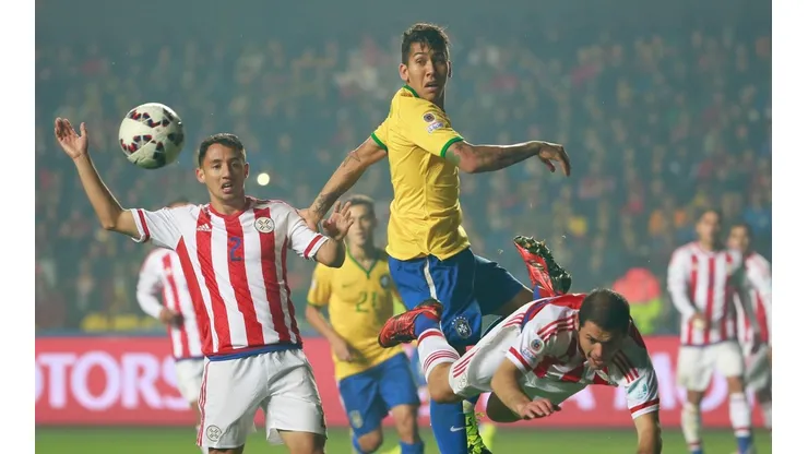 Brasil vs. Paraguay por la Copa América.