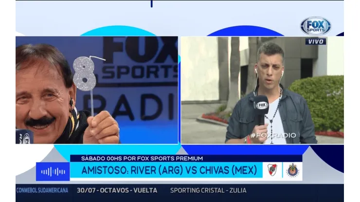 El trolleo de Leto a Palacios a 8 años del descenso de River