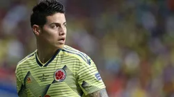 James Rodríguez, jugador de la Selección Colombia.