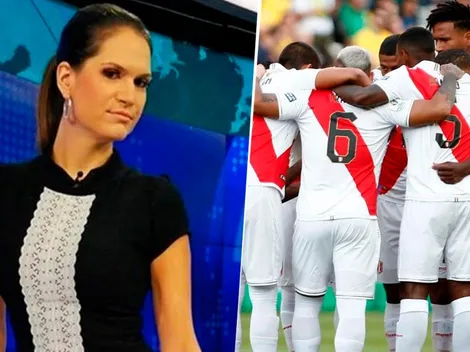 Lorena Álvarez también se sumó a las críticas contra el equipo que dirige Ricardo Gareca