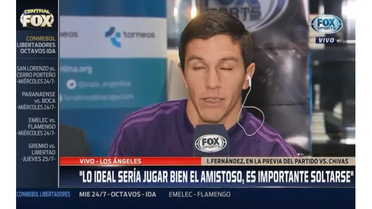 El volante habló sobre el futuro de su entrenador.