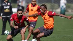 El primer once que probó Gareca para el partido del sábado ante Uruguay