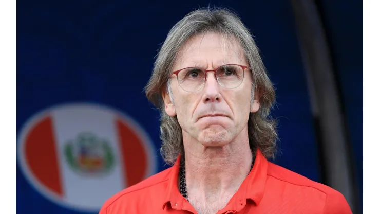 Foto de Ricardo Gareca, entrenador de la Selección de Perú.