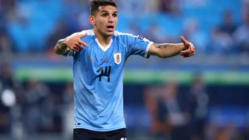 Torreira enfrentando a Japón.