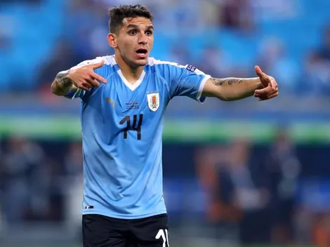 Lucas Torreira reveló que perdió tres kilos por el virus que lo afectó