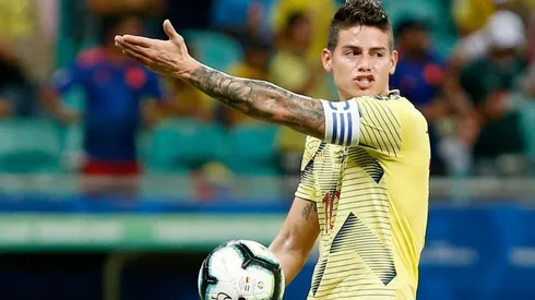 James Rodríguez, jugador de la Selección Colombia.