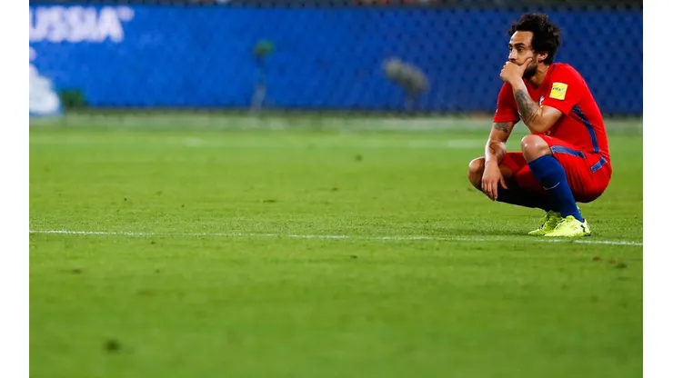 Foto de Mago Valdivia, jugador de Chile.
