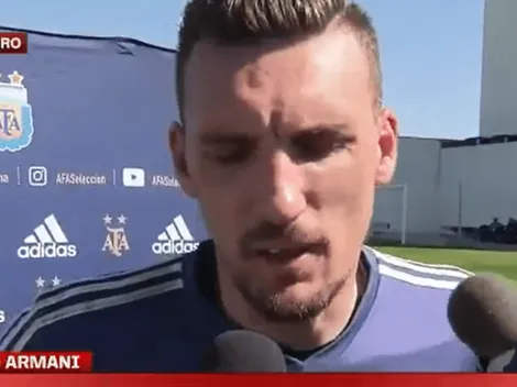 La Selección Argentina tiene otro Armani, lleno de confianza