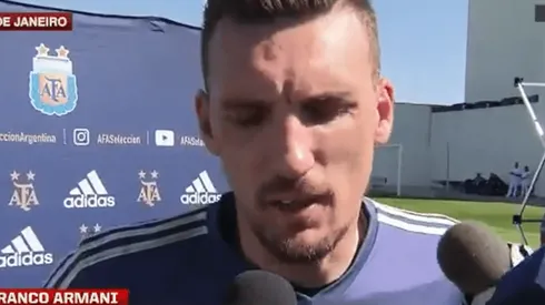 La Selección Argentina tiene otro Armani, lleno de confianza